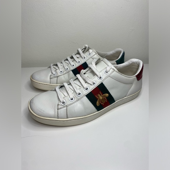 GUCCI Ace Sneakers with bee 🐝 - Picture 1 of 13
